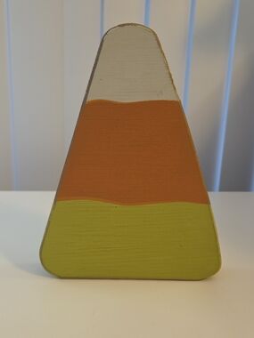 🆕️ Quill to Paper Halloween Wood Candy Corn Decor